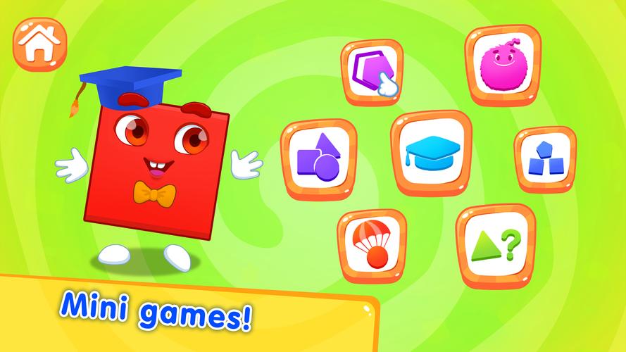 Shape Learning! Games for kids Ảnh chụp màn hình 0