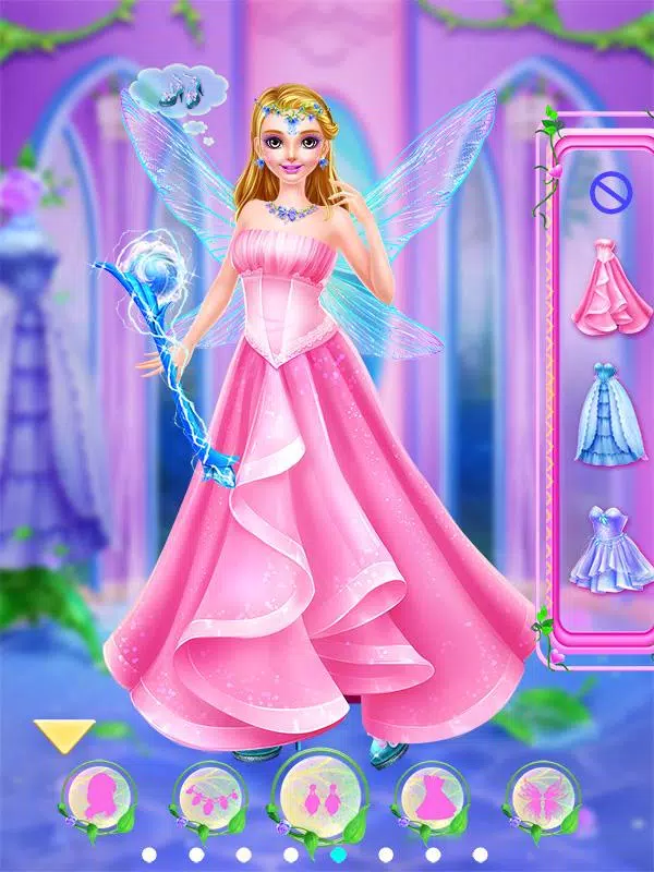 Fairy Dress Up VS Witch Makeup Captura de pantalla 3