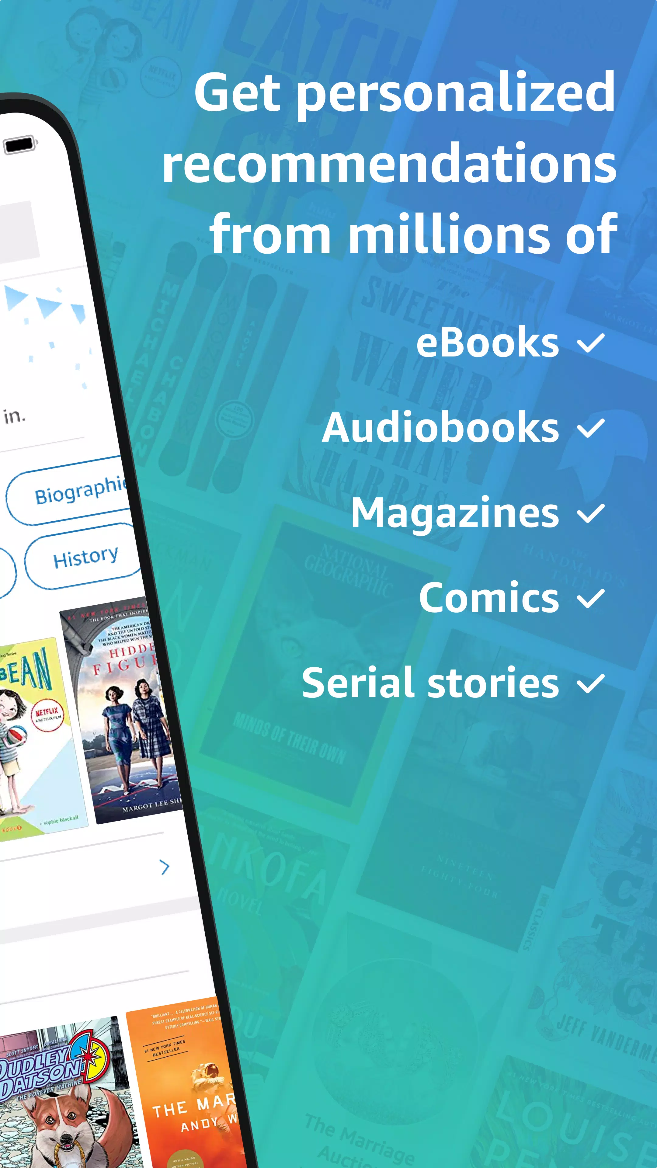 Amazon Kindle應用截圖第1張