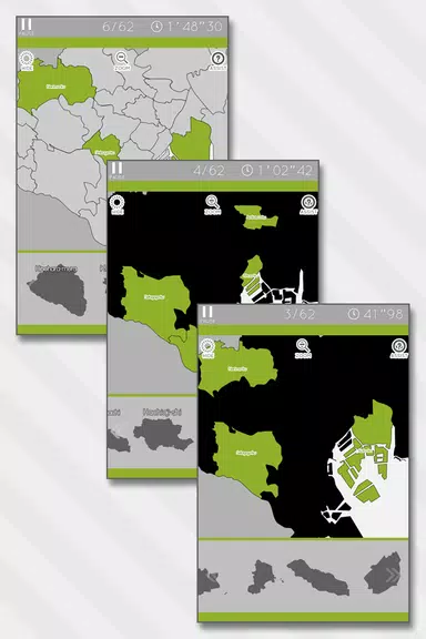 E. Learning Tokyo Map Puzzle Ekran Görüntüsü 1