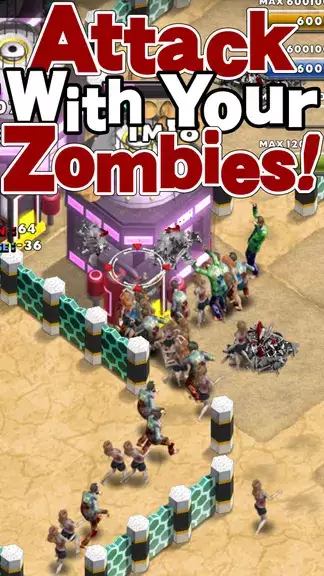 UNDEAD FACTORY -  Zombie game. Tangkapan skrin 3