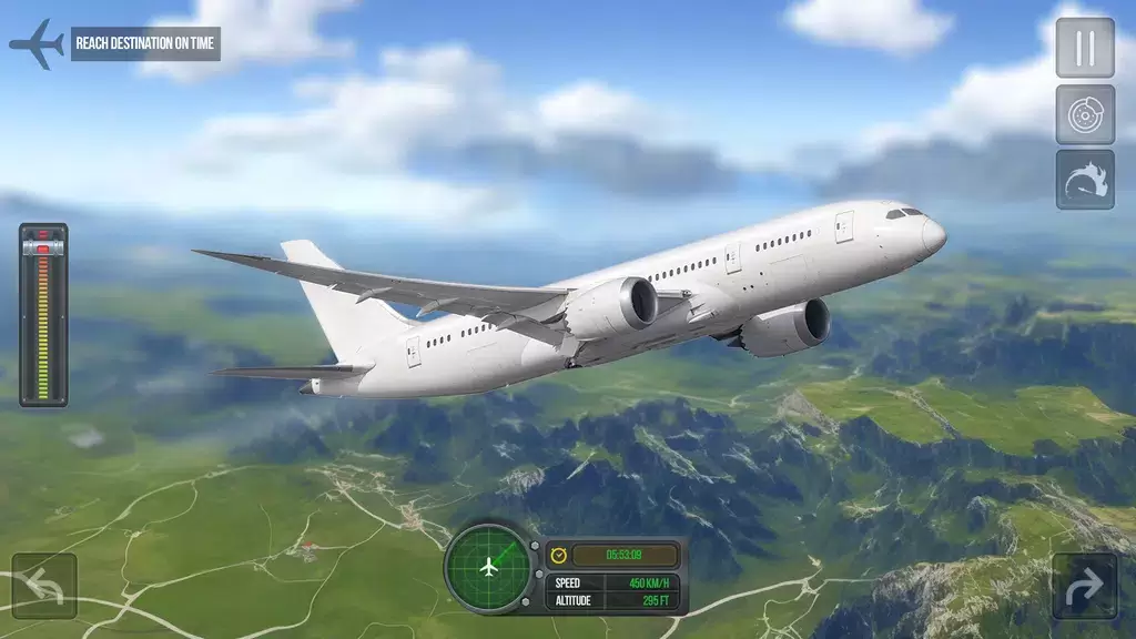 Flight Simulator - Plane Games Ekran Görüntüsü 1