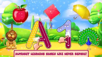 Learn ABC Alphabets & 123 Game Schermafbeelding 1