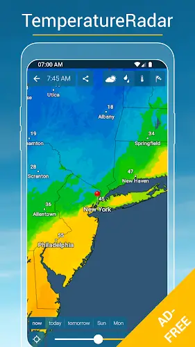 Weather & Radar USA - Pro Captura de pantalla 0