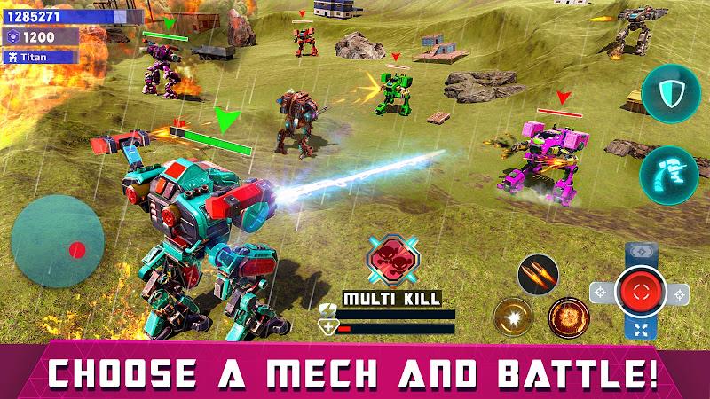 Mech Robot Games - Multi Robot应用截图第1张