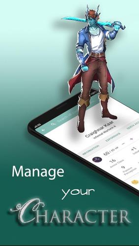 5e Companion App Zrzut ekranu 0