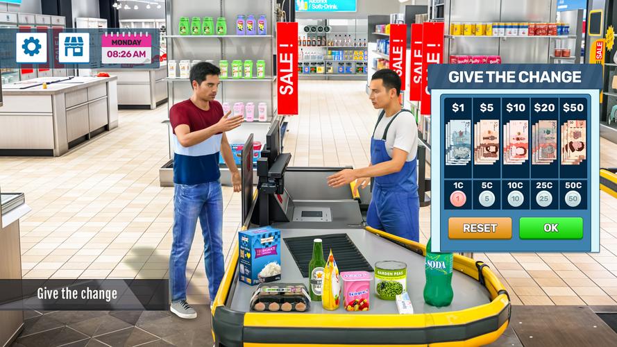 Supermarket Factory Simulator स्क्रीनशॉट 1