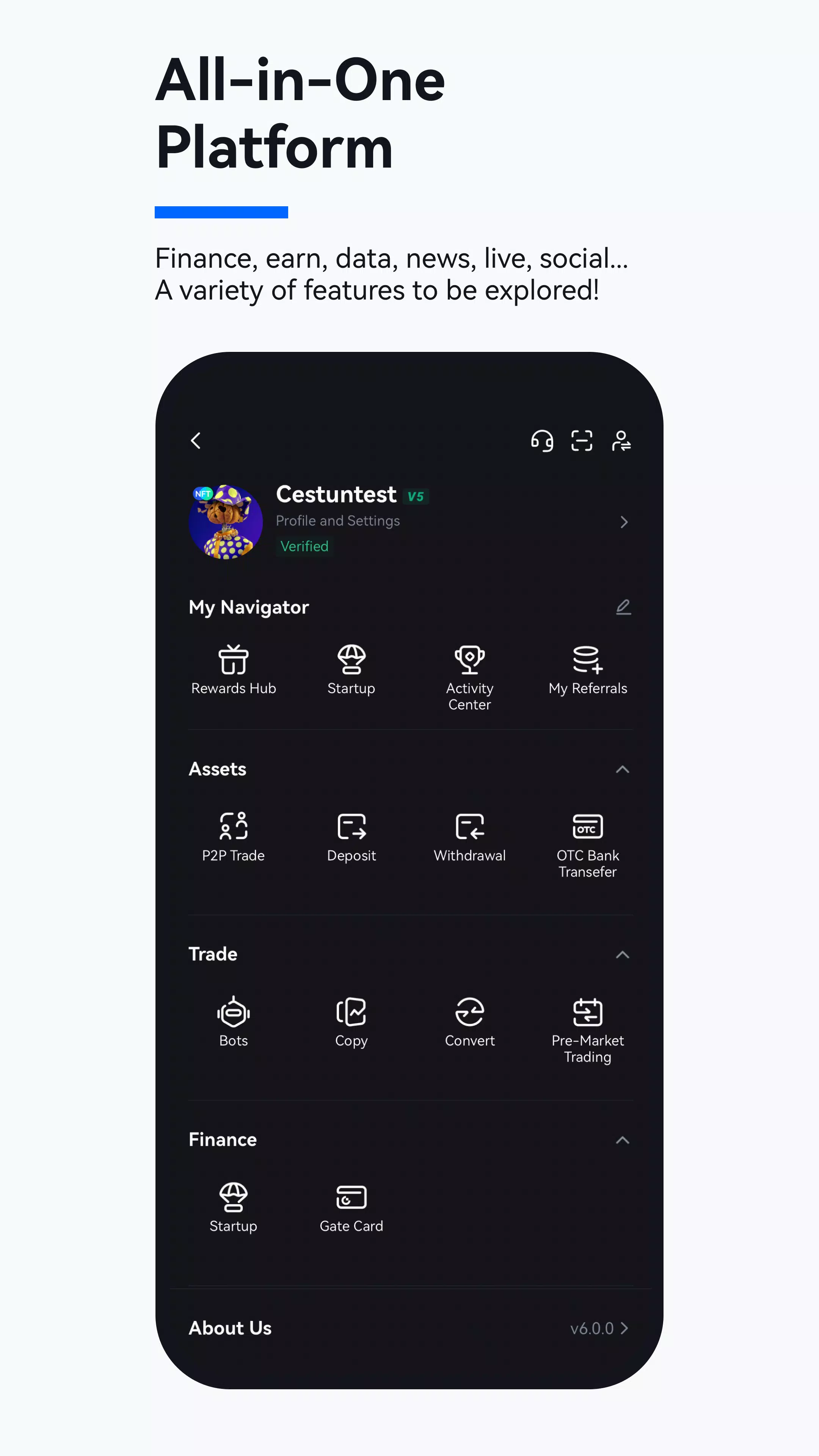 Gate.io ဖန်သားပြင်ဓာတ်ပုံ 3
