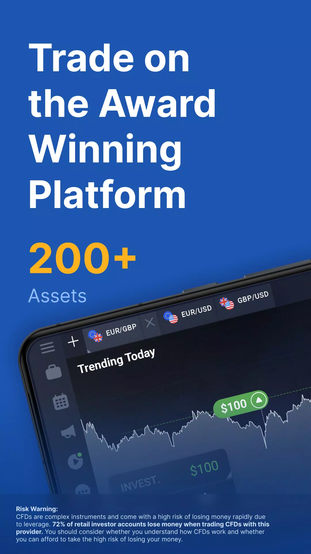 IQ Option – Trading Platform Скриншот 1