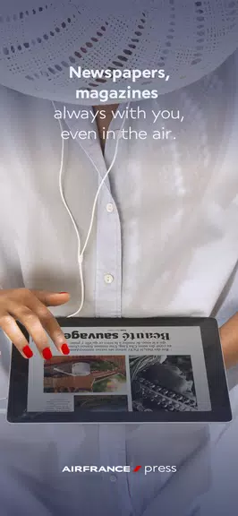 Air France Press Screenshot 0