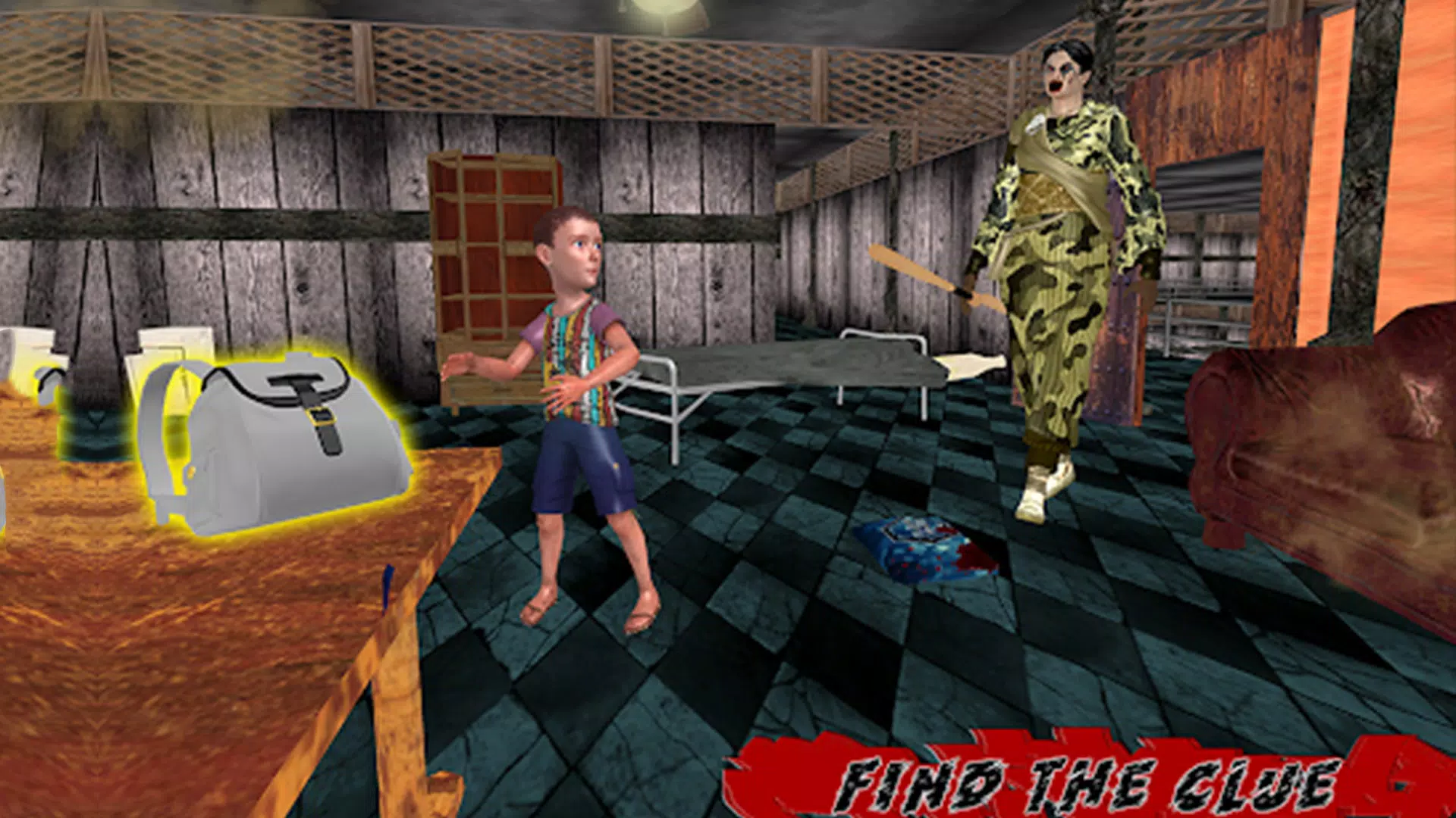 Army Granny Scary Ghost 3D Capture d'écran 3