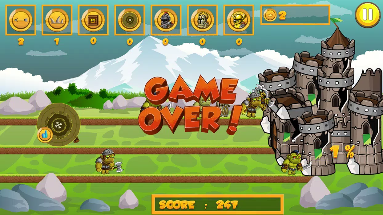 Knight vs Orc Tangkapan skrin 3