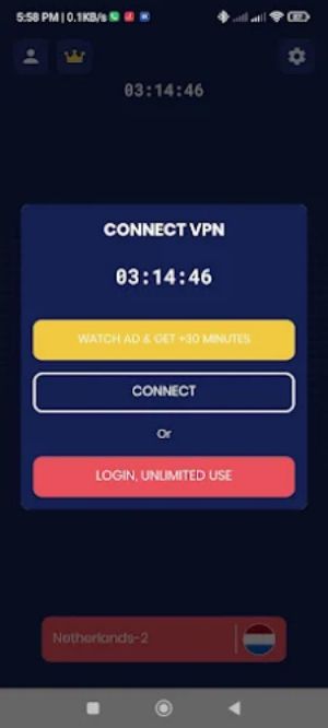 IRSPEEDY VPN Fast & Private 스크린샷 1