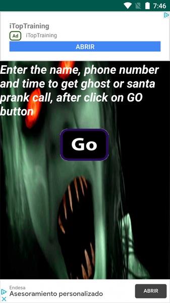 Ghost call prank Zrzut ekranu 3