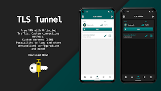 TLS Tunnel - असीमित वीपीएन स्क्रीनशॉट 1