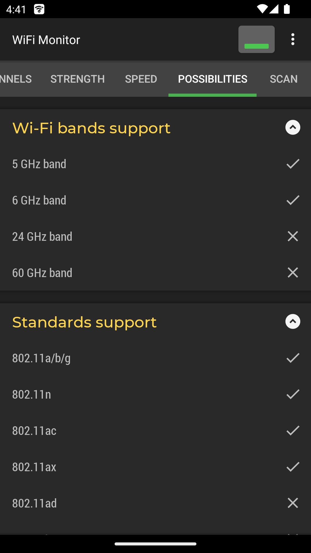 WiFi Monitor: 무선 네트워크 분석기 스크린샷 3