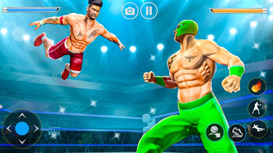 Wrestling Games Offline 3d Schermafbeelding 2