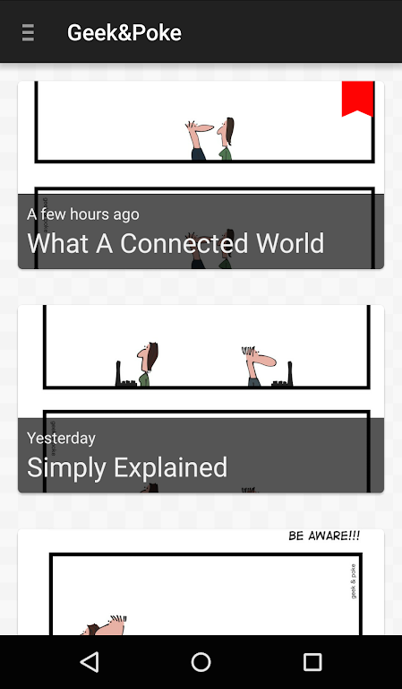 Geek&Poke स्क्रीनशॉट 0