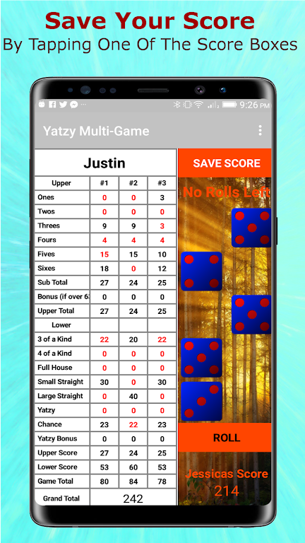 Yatzy Multi-Game Edition应用截图第2张