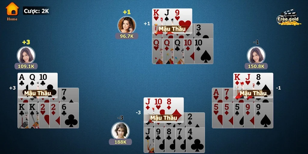 Mậu Binh Xap Xam Tính Chi スクリーンショット 2