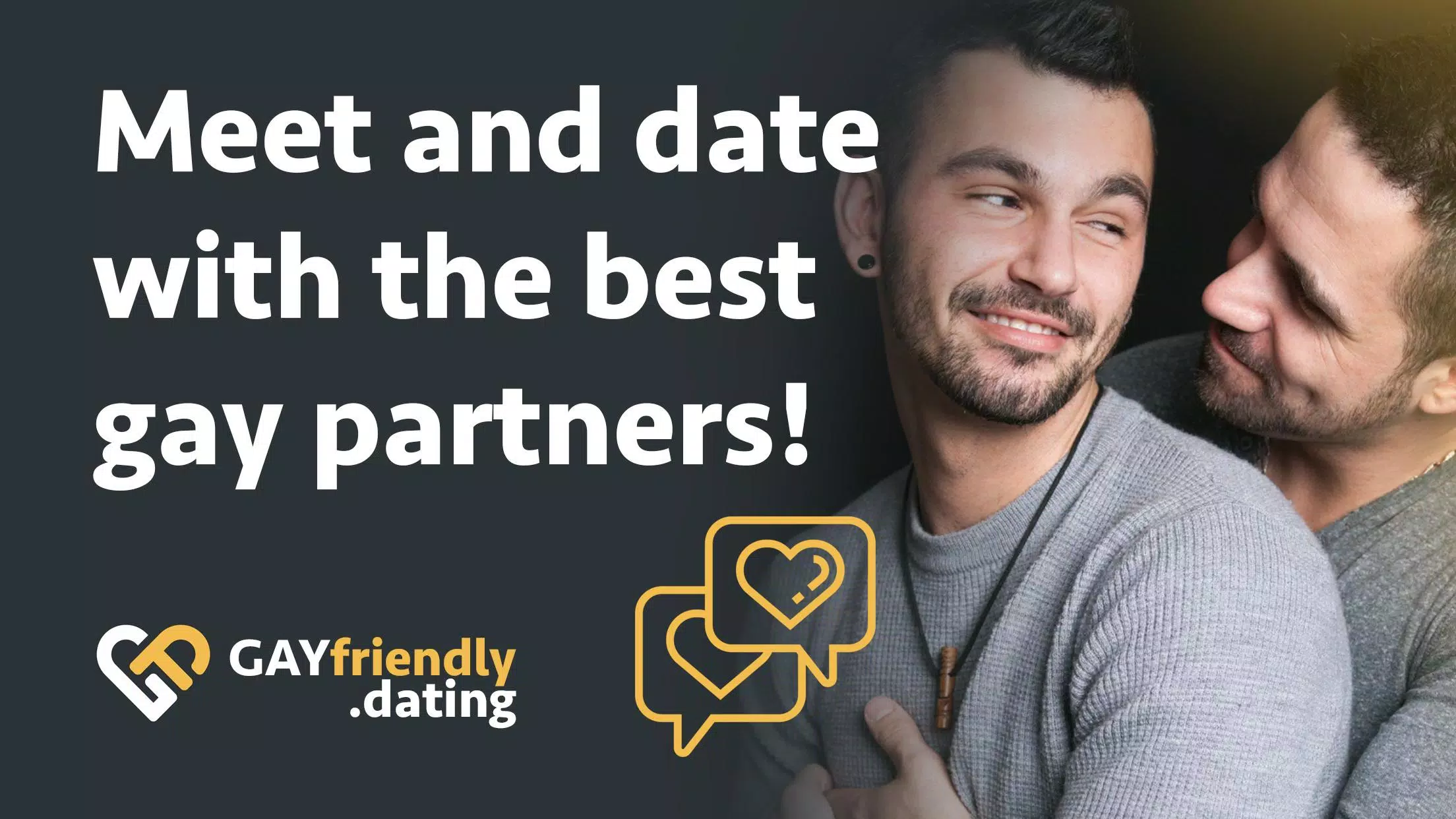 Gay guys chat & dating app ภาพหน้าจอ 0