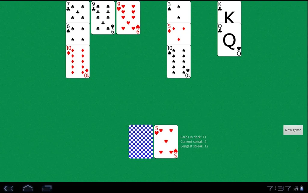 Solitaire Golf HD by CP apps Screenshot 1