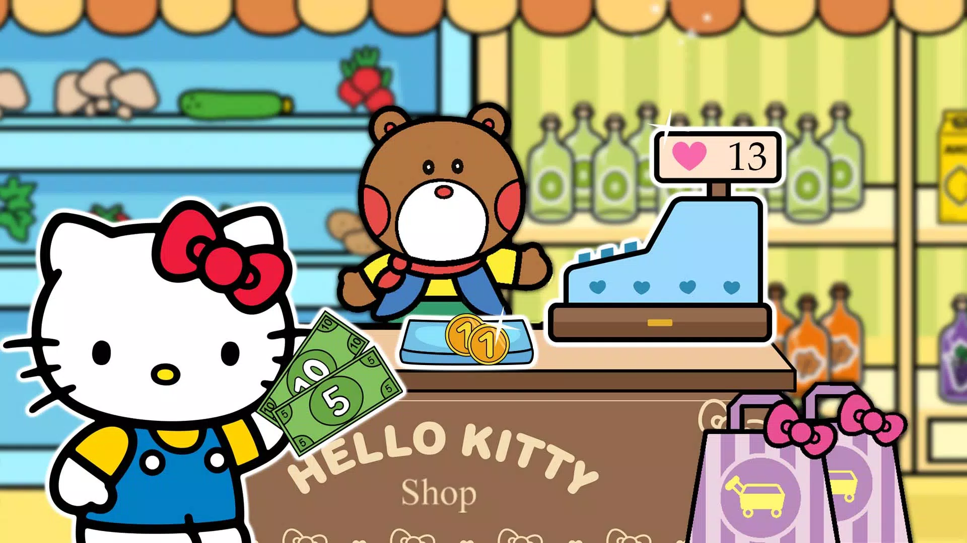 Hello Kitty: Kids Supermarket Zrzut ekranu 2