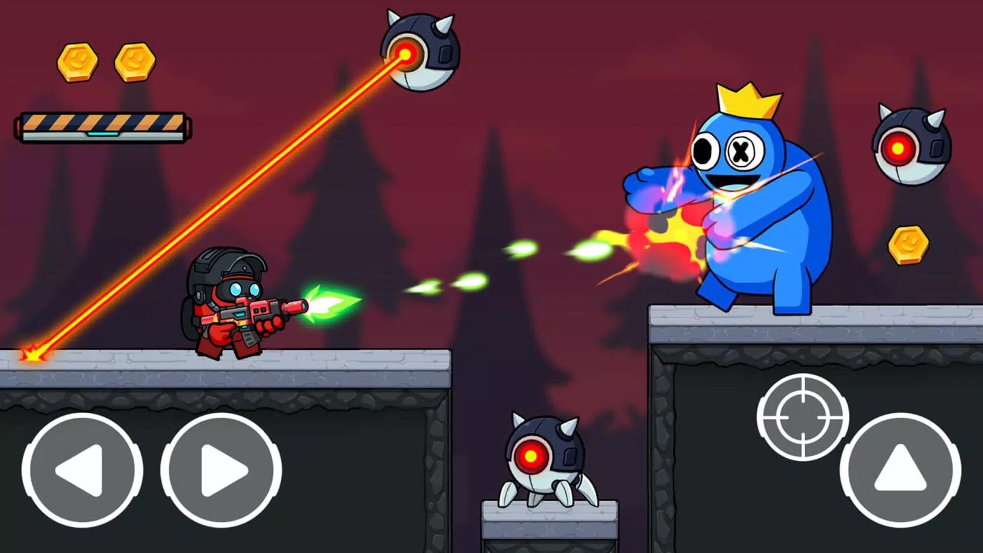 Blue Hero Shooter: Survival Zrzut ekranu 1