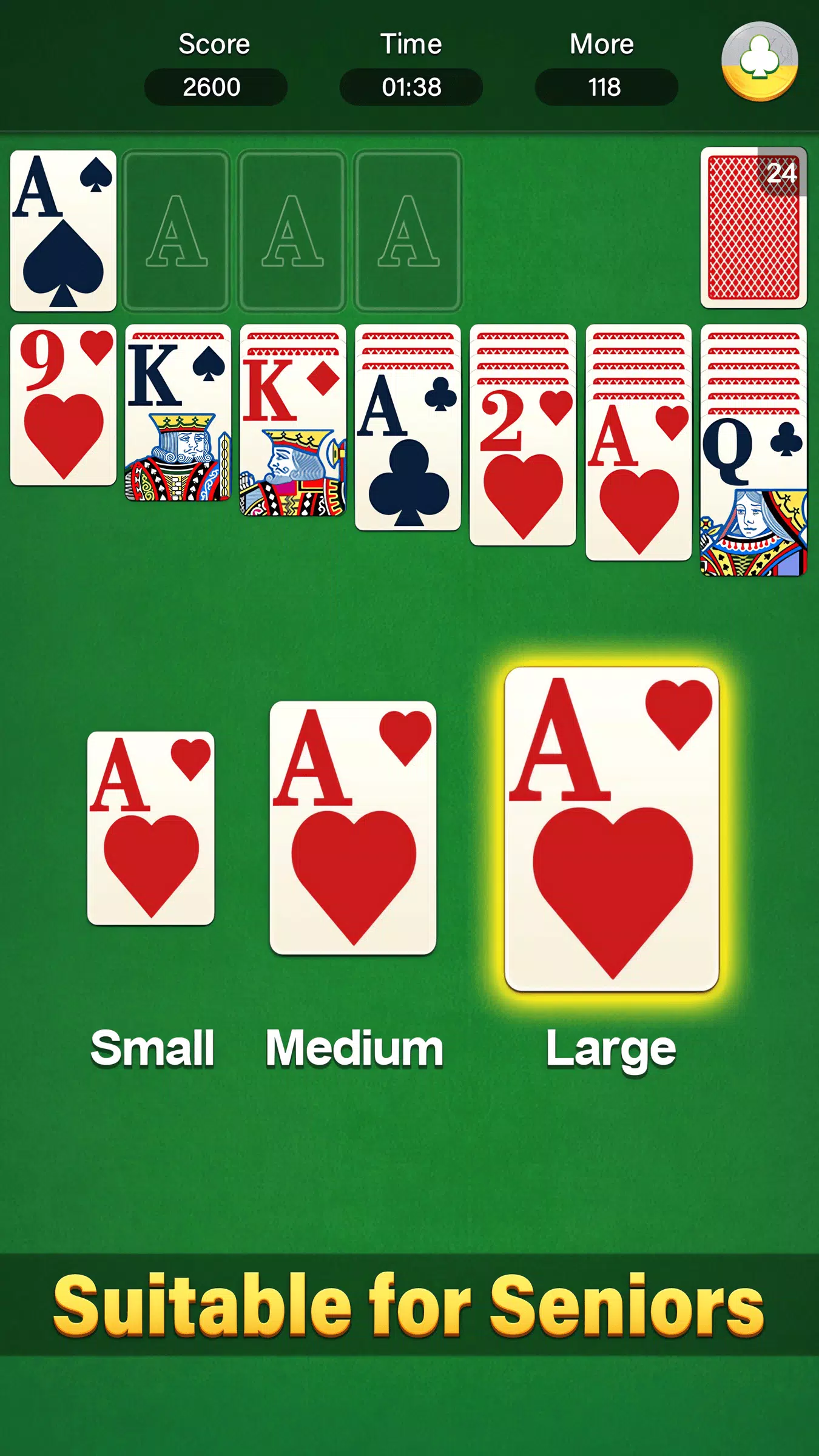 Witt Solitaire Скриншот 1