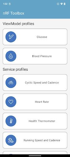 nRF Toolbox for Bluetooth LE Tangkapan skrin 0