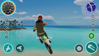 Bike Stunt Race 3D Schermafbeelding 0