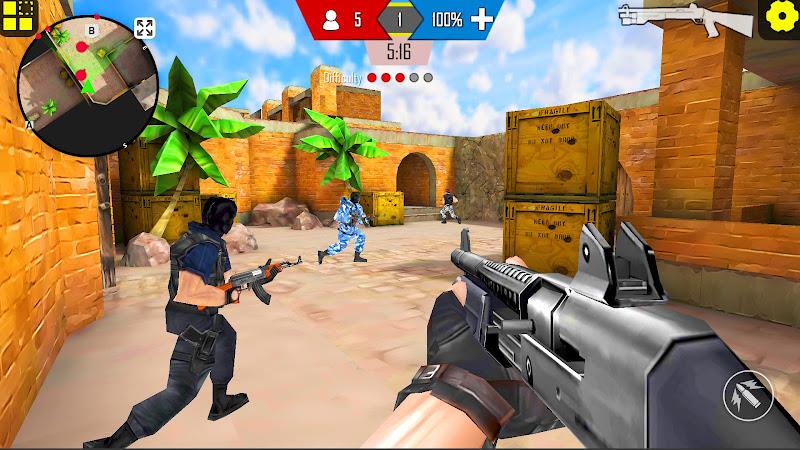 Gun Strike: FPS Shooter Game Capture d'écran 1