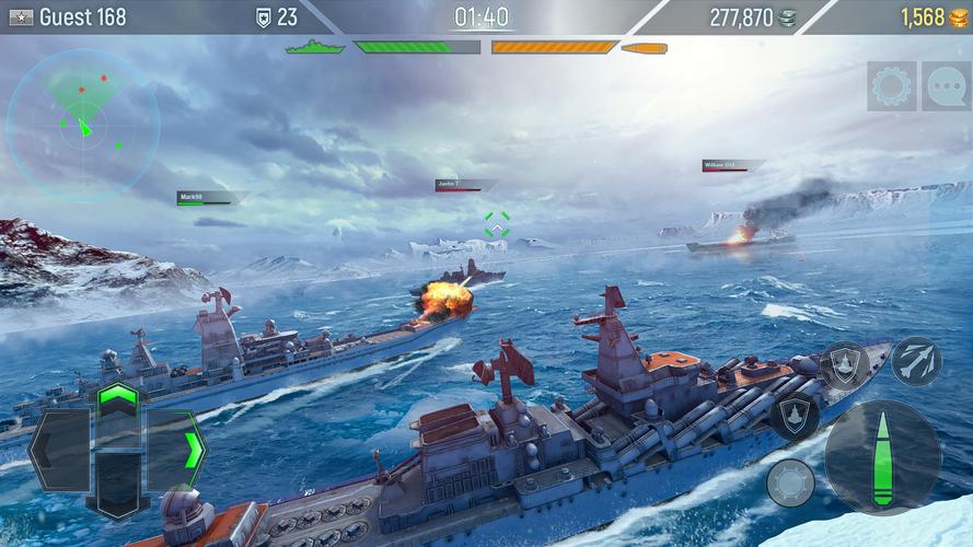 Naval Armada: Modern Warship Screenshot 3