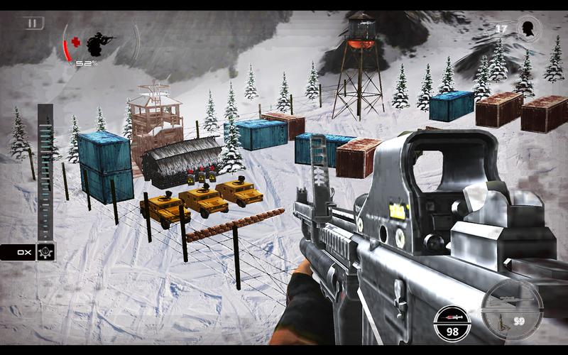 Mountain Sniper Shooting: FPS スクリーンショット 2