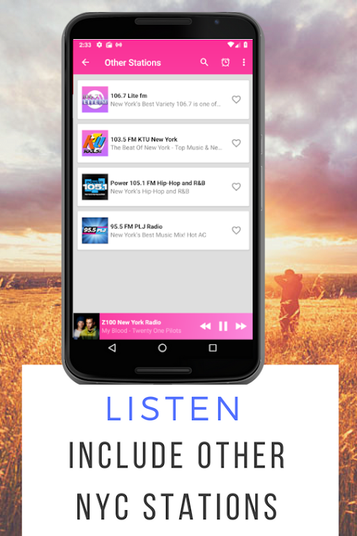 Z100 New York Radio FM 100.3 A Schermafbeelding 1