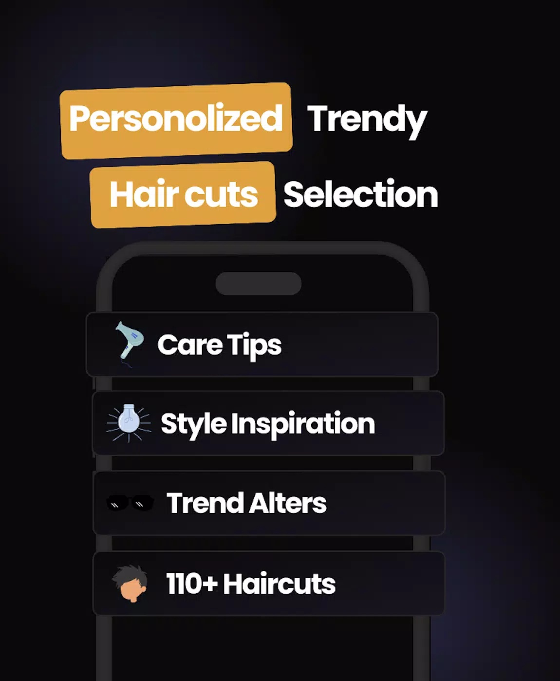 Men’s Hair Cuts & Hairstyles Capture d'écran 2