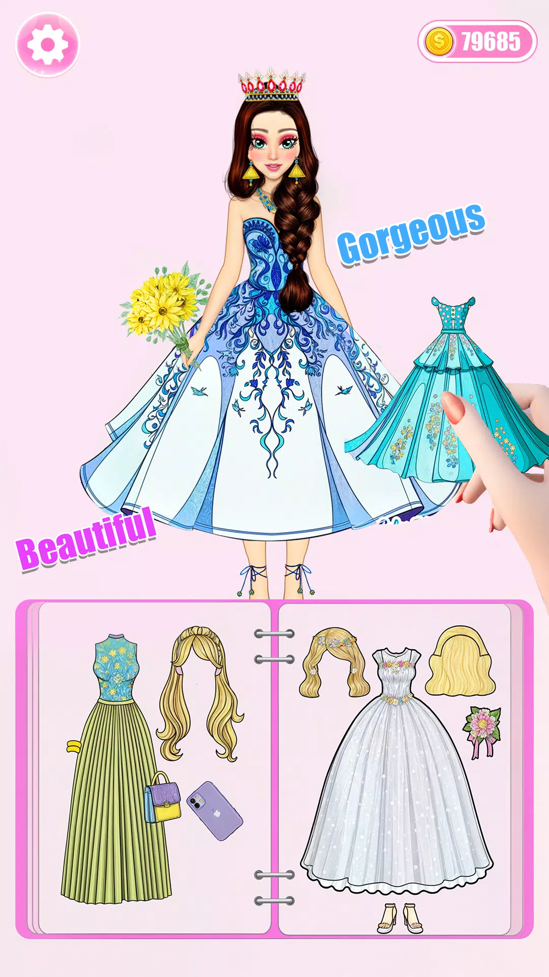 Paper Doll: Dress Up DIY Game Скриншот 3