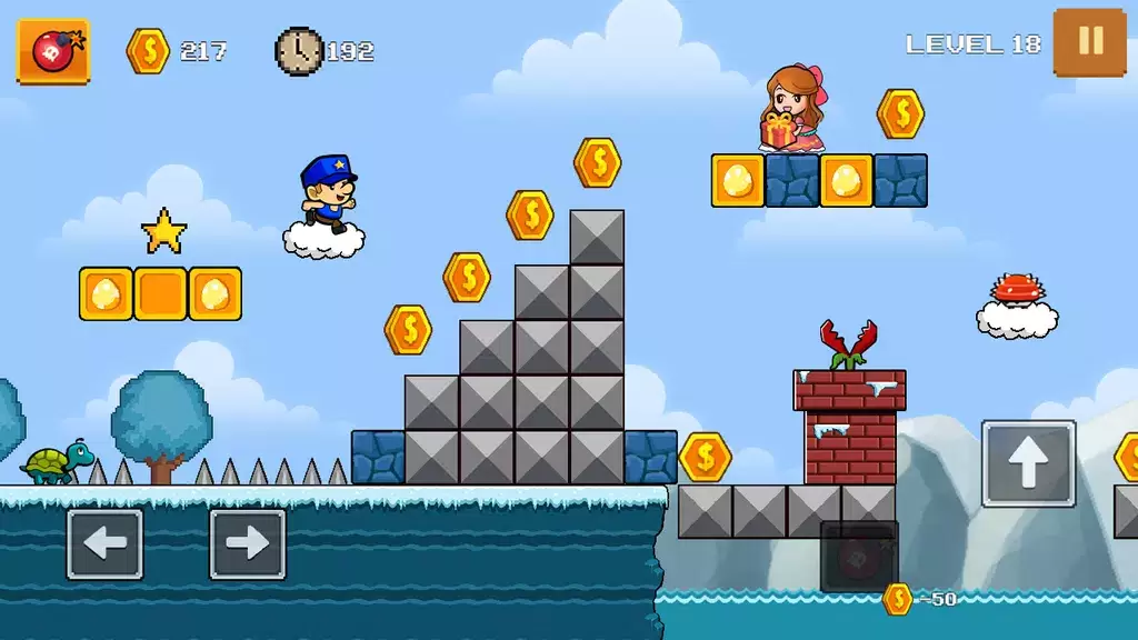 Super Dan’s World - Run Game Ekran Görüntüsü 2