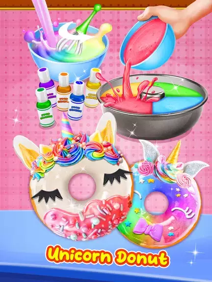 Princess Unicorn Desserts Captura de tela 2