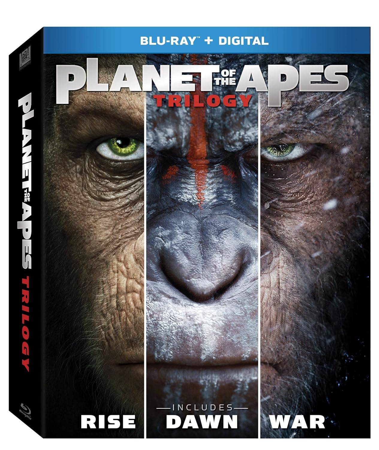 Planet der Affen Trilogy Blu-ray-Sammlung