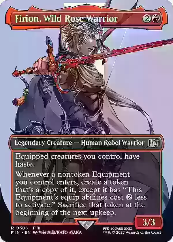 Firion, Guerrier de la Rose sauvage (Sans bordure)