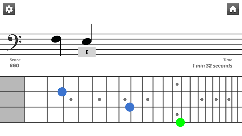 Schermata Bass Trainer 2