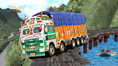 Indian Truck Game Cargo Truck 스크린샷 0