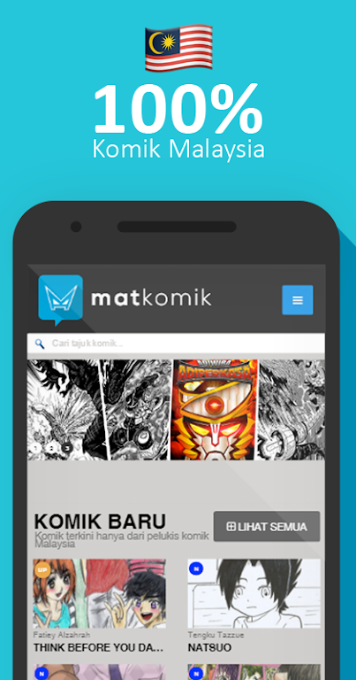 Matkomik - Apps Komik Percuma! 스크린샷 0