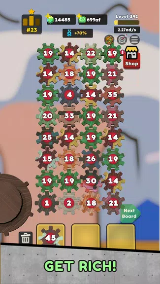 Idle Gear Factory Tycoon Ekran Görüntüsü 1