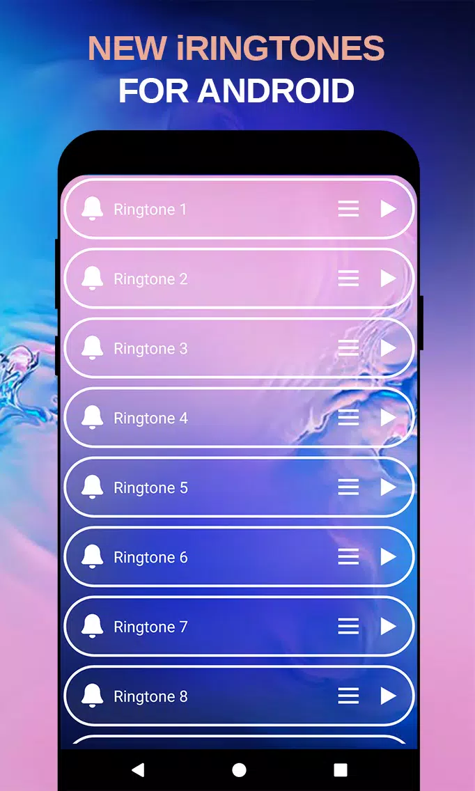 Phone iRingtones - For Android ဖန်သားပြင်ဓာတ်ပုံ 2