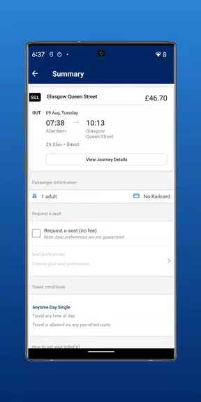 ScotRail Train Times & Tickets應用截圖第2張