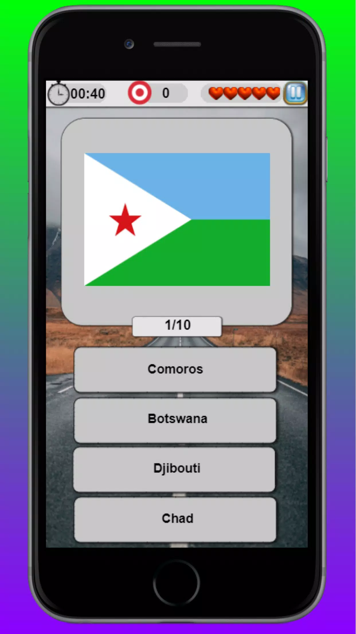 Guess the Flag and Capital Cit Zrzut ekranu 2