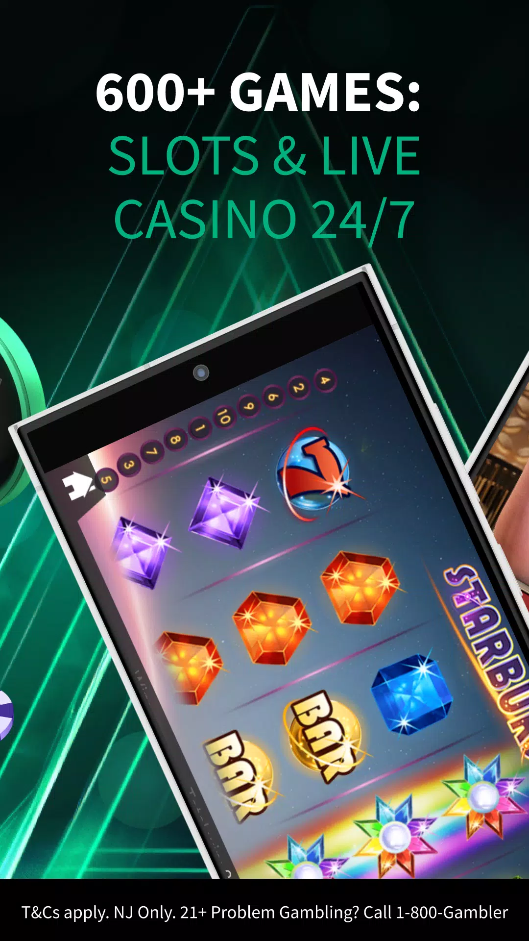 PlayStar Casino Real Money NJ ဖန်သားပြင်ဓာတ်ပုံ 1