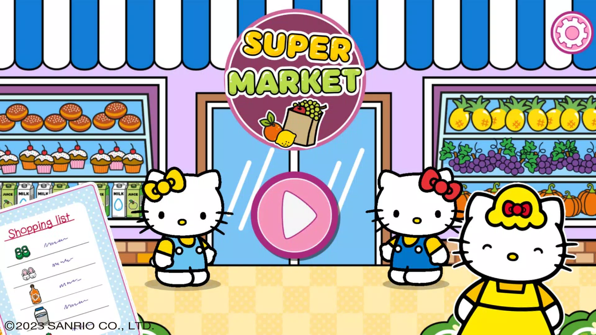 Hello Kitty: Kids Supermarket ภาพหน้าจอ 0